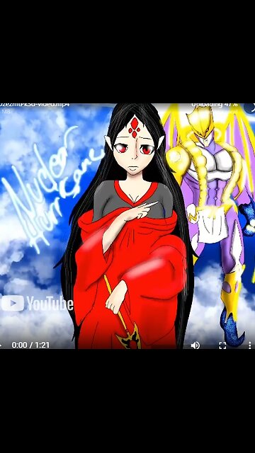 Oc speedpaint nuclear and TWOH ultimate