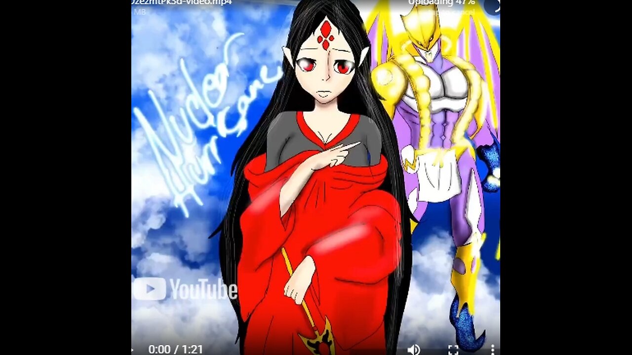 Oc speedpaint nuclear and TWOH ultimate