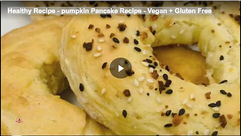 "Vegan and Gluten-Free Pumpkin Pancake - A Healthy Recipe"