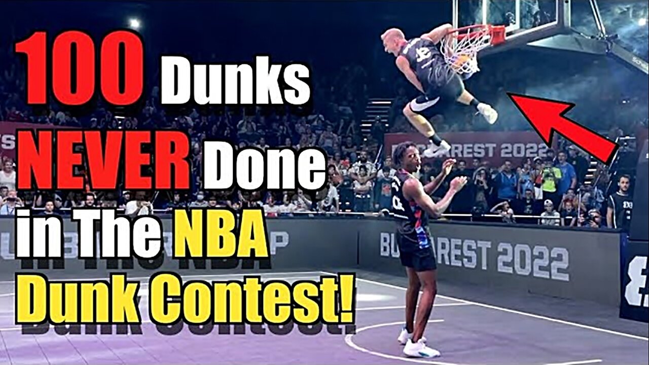 100 Dunks NEVER Done in the NBA Dunk Contest