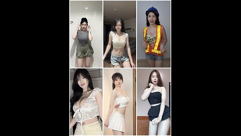 Hot dance remix - Collection of the most attractive Asian girls dancing
