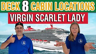 Virgin Scarlet Lady Cabin Deck 8 | Tall Man's Cruise Adventures