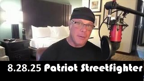 8.28.25 Patriot Streetfighter Taking On Woke Big Business By Draining Their Life Blood