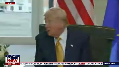 BREAKING: President Trump announces trade deal with EU