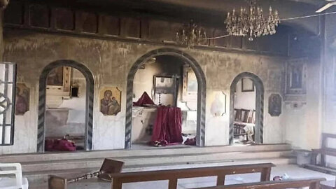 In Syria, Orthodox Church of St. Michael Burned and Looted by Muslims