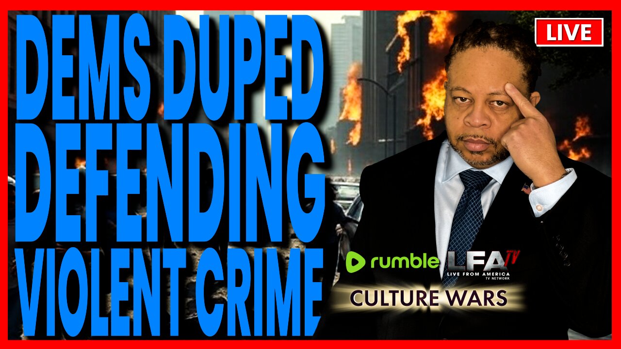 DEMONCRATS - DUPED INTO DEFENDING VIOLENT CRIME IN DC | CULTURE WARS 8.13.25 2PM