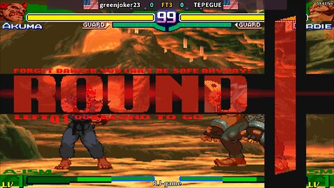 少年街霸ZERO3 greenjoker23 VS TEPEGUE 2025-7-27 FT3