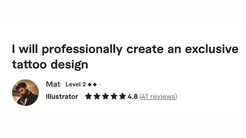 I will professionally create an exclusive tattoo design