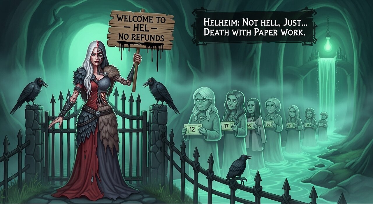 Viking Afterlife EXPLAINED – Valhalla, Hel, and Secrets They Believed