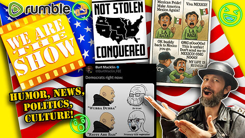 Thurs 6-12 7pm EST Another WAY too big show! News, culture, Politics and more! Come party!