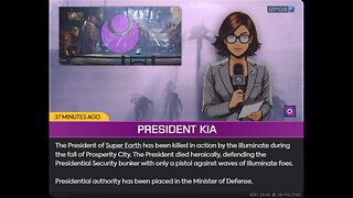 Breaking President of Super Earth Dead | Helldivers 2