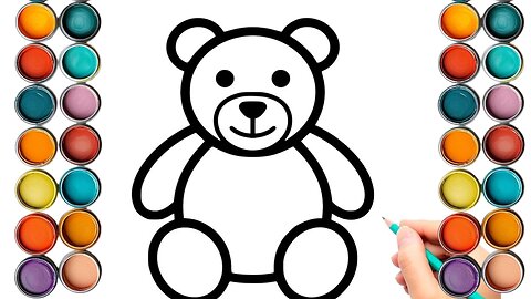 How To Draw Teddy Bear | Teddy Bear Drawing |teddy bear drawing simple