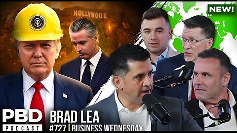 Trump's LA Rebuild TAKEOVER, Google BUSTED For Spying + UPS Layoffs EXPLODE w/ Brad Lea