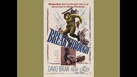 "BREAKTHROUGH" - 1950 - Realistic D-Day War Film