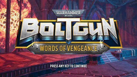 First Look! Warhammer 40,000: Boltgun - Words of Vengeance