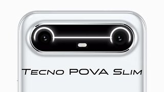 Tecno Pova Slim | World’s Slimmest 3D Curved Phone
