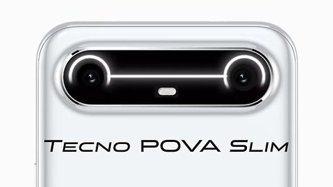 Tecno Pova Slim | World’s Slimmest 3D Curved Phone