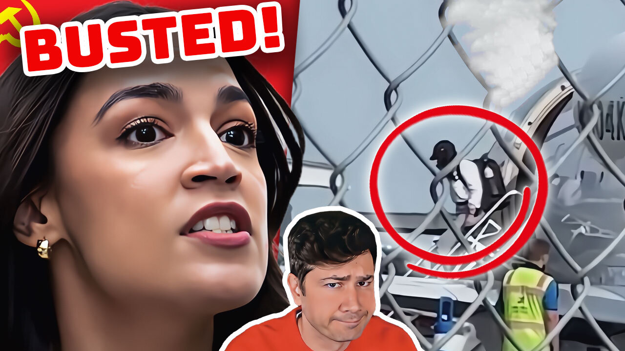 AOC and Bernie EXPOSED For Private Jet Hypocrisy! What happened to CLIMATE CHANGE?
