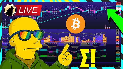 🐺 BITCOIN BREAKOUT TO BANANA ZONE?! 🐺🚨LIVESTREAM🚨