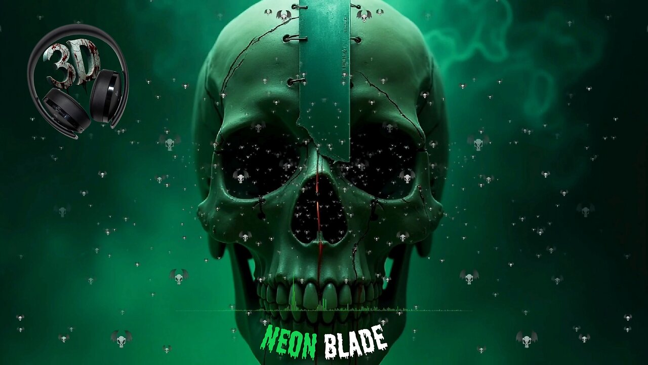 Neon Blade 3D 💀 | New Brazilian Ghost Mode EDM 2025 🦇 |DJ ALEX | The Ghost Vibe | #theghostvibe #edm