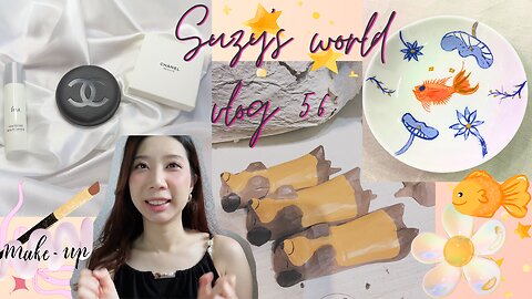 【Tai Kwun】✨GRWM for Traditional Art Workshop🎨Guangcai Making Technique😋Central Market Food tour| Suzy's world EP56