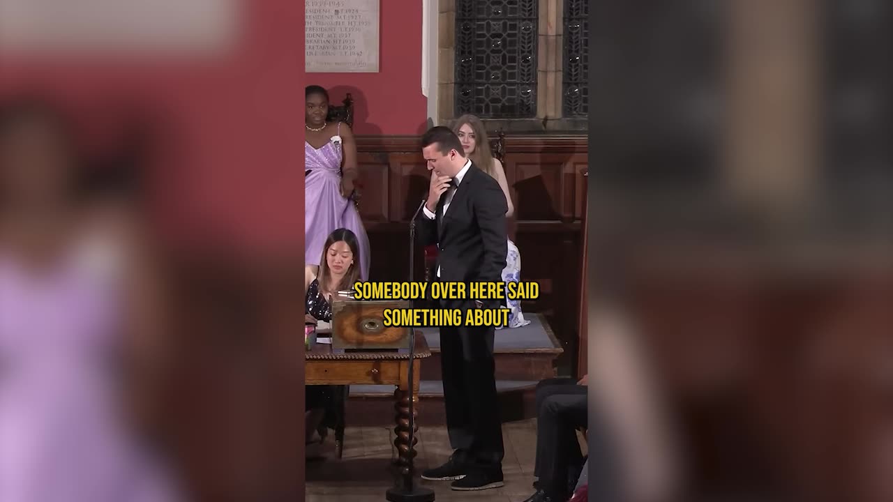 Charlie Kirk Hits Oxford Students with a MAJOR Fact Check