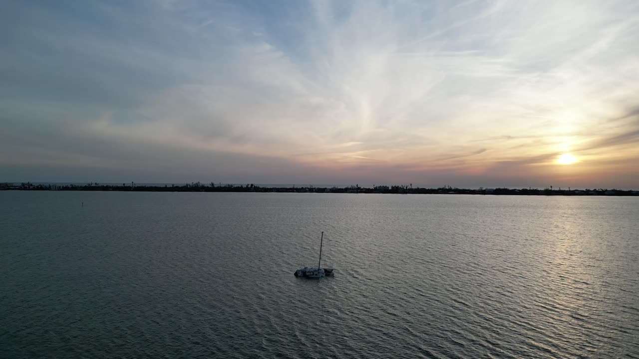 Zachód słońca North Port