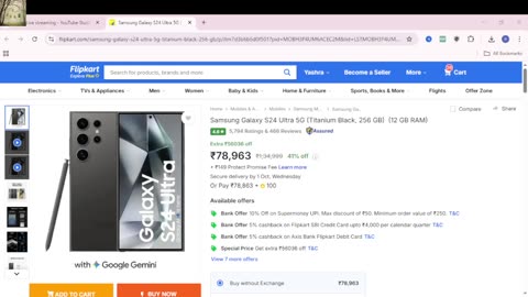 Diwali offer samsung S24 ultra