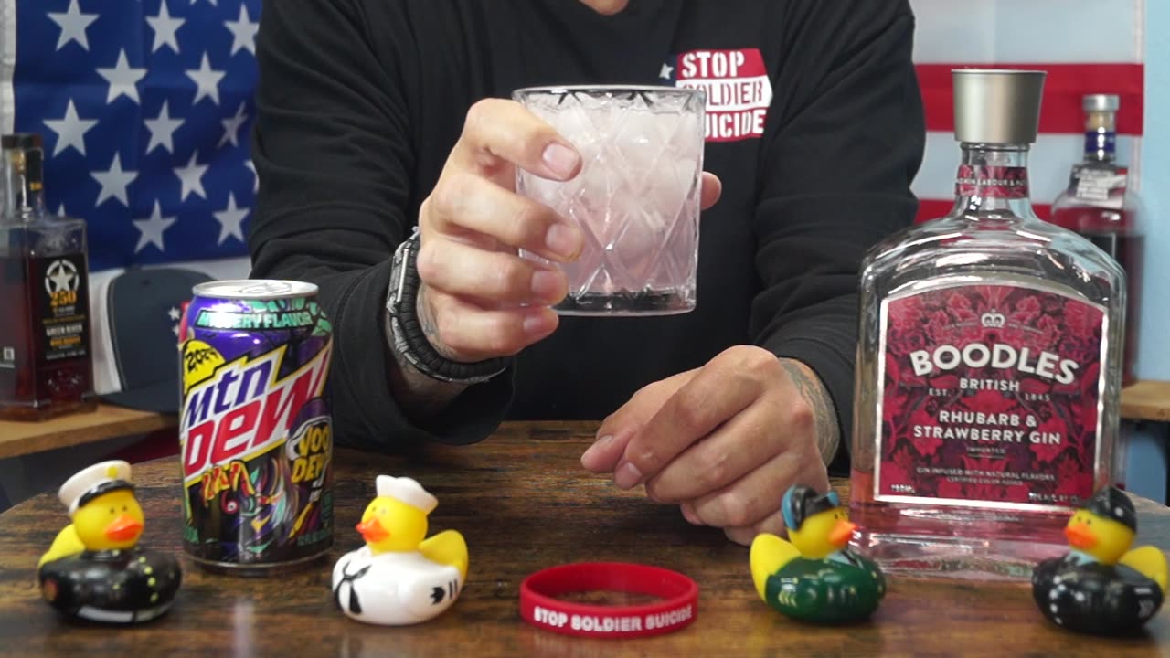 George Ahrens - Boodles Rhubarb & Strawberry Gin & Mtn Dew Voodew 2024