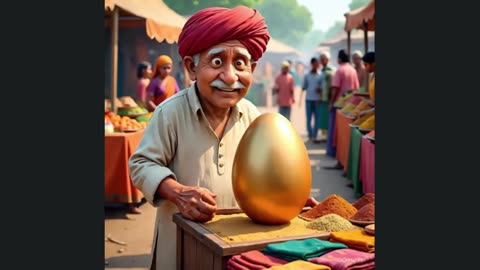 ek kissan aur sone ka anda