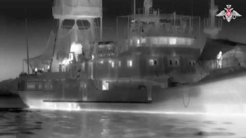 📹🛥️ Ukraine Russia War | FPV Drone Boat Hits Ukrainian Ship 'Simferopol' | RCF