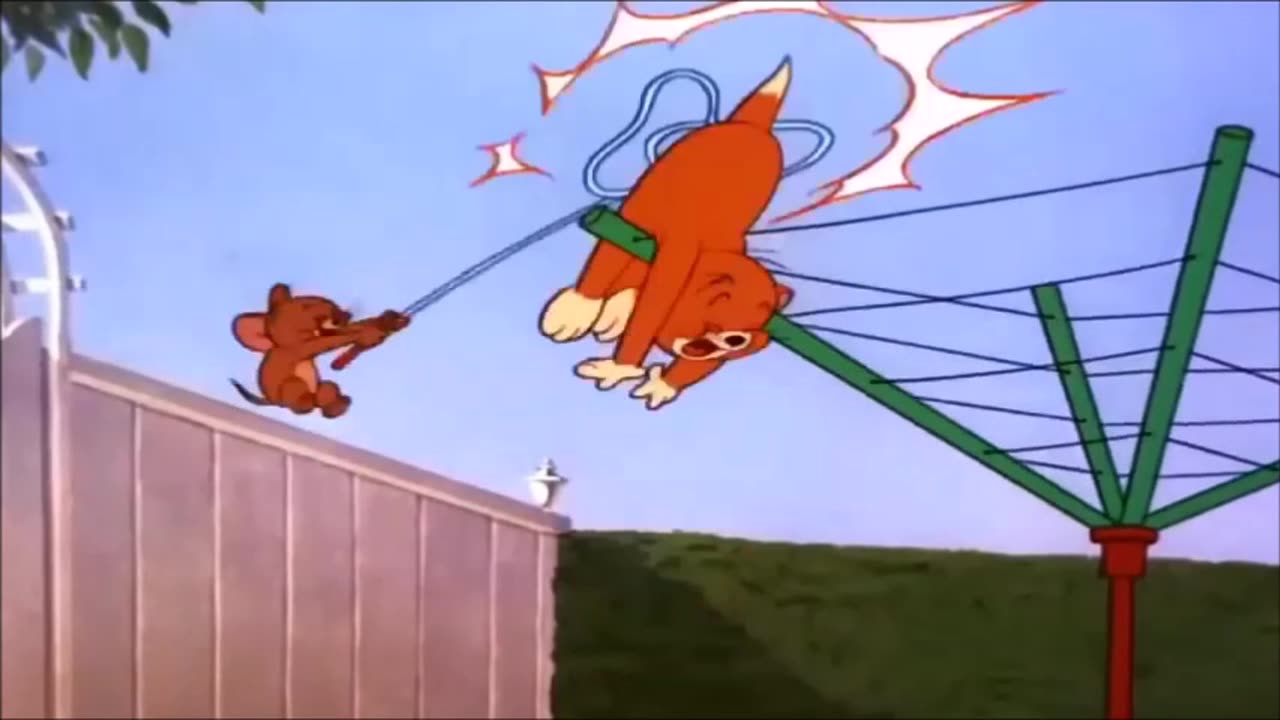 Tom and Jerry: Triplet Trouble (Spanking sound, no music)