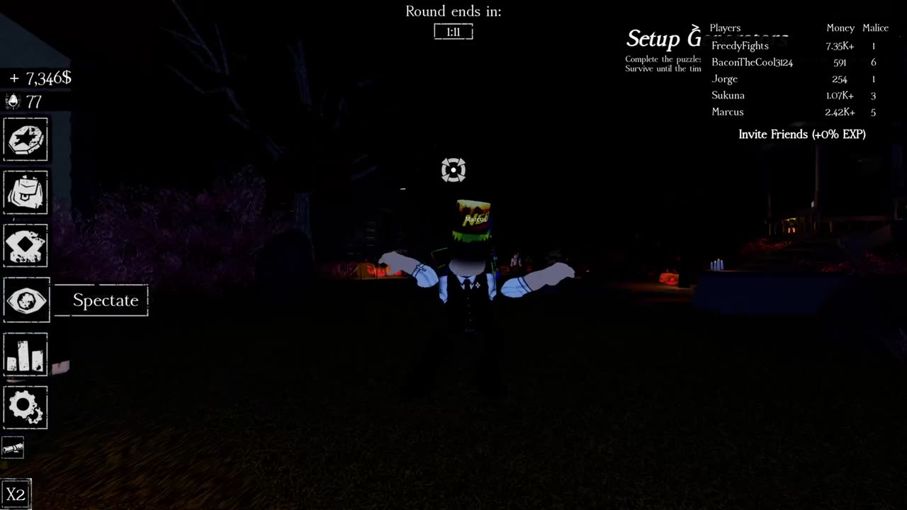 2x EXP Time - Forsaken Gameplay - Roblox - No Commentary - 11/08/2025