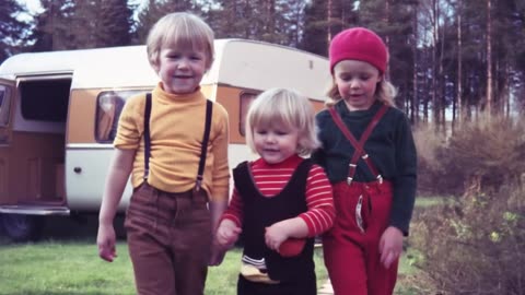 David och Hanna Thuen tillsammans med en vän. Marieberg.