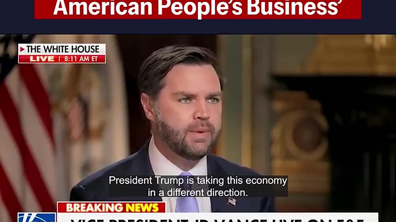 "We Do The American People's Business" - VP Vance