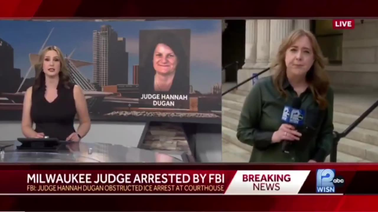 The dam is cracking. FBI arrests circuit Judge in her own court room!