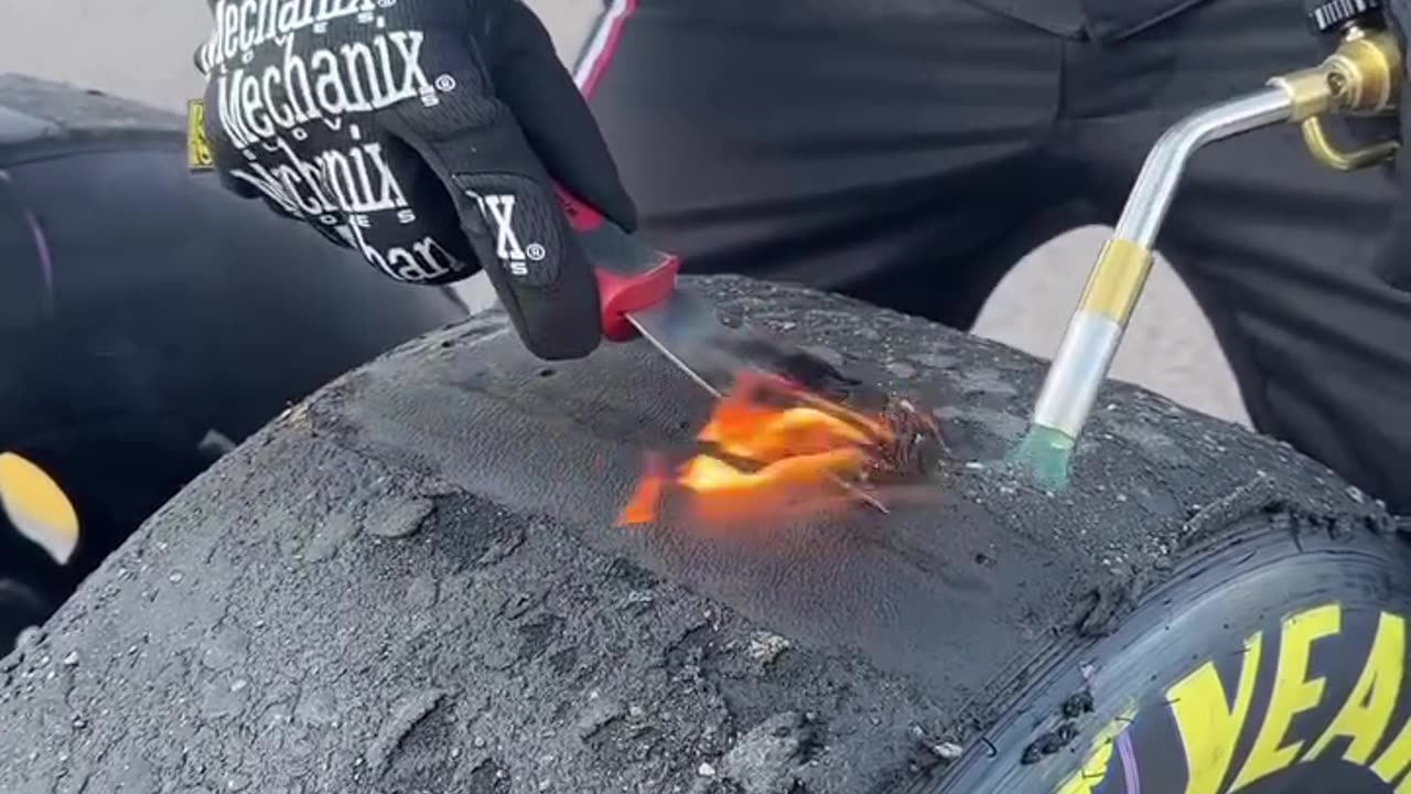 That’s a lot of rubber 👀Goodyear couldn't just give you a freshy?