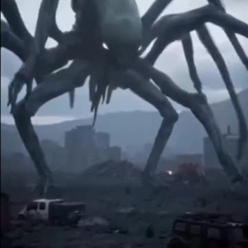 Araña Alienigena Gigante