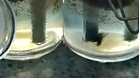 Water Electrolysis of HOME WATER poisoned with GRAPHENE OXIDE NANO BLACK GOO