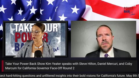 Live on QNP | Cross-Stream: CA GOVERNOR RACE On The “Take Your Power Back” Show | 5-8-2025