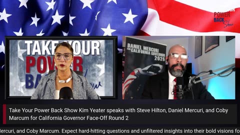 Live on QNP | Cross-Stream: CA GOVERNOR RACE On The “Take Your Power Back” Show | 5-8-2025