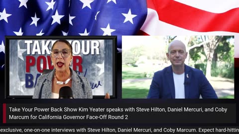 Live on QNP | Cross-Stream: CA GOVERNOR RACE On The “Take Your Power Back” Show | 5-8-2025