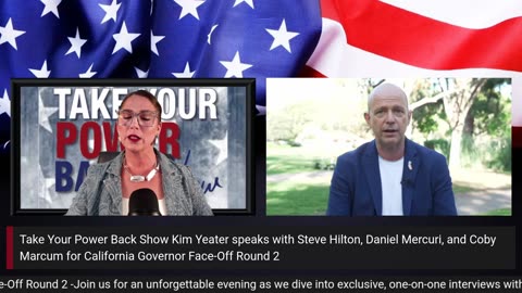 Live on QNP | Cross-Stream: CA GOVERNOR RACE On The “Take Your Power Back” Show | 5-8-2025