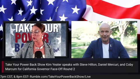 Live on QNP | Cross-Stream: CA GOVERNOR RACE On The “Take Your Power Back” Show | 5-8-2025