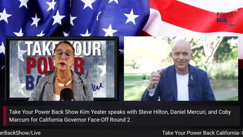 Live on QNP | Cross-Stream: CA GOVERNOR RACE On The “Take Your Power Back” Show | 5-8-2025