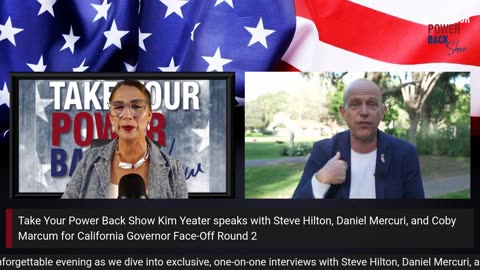 Live on QNP | Cross-Stream: CA GOVERNOR RACE On The “Take Your Power Back” Show | 5-8-2025