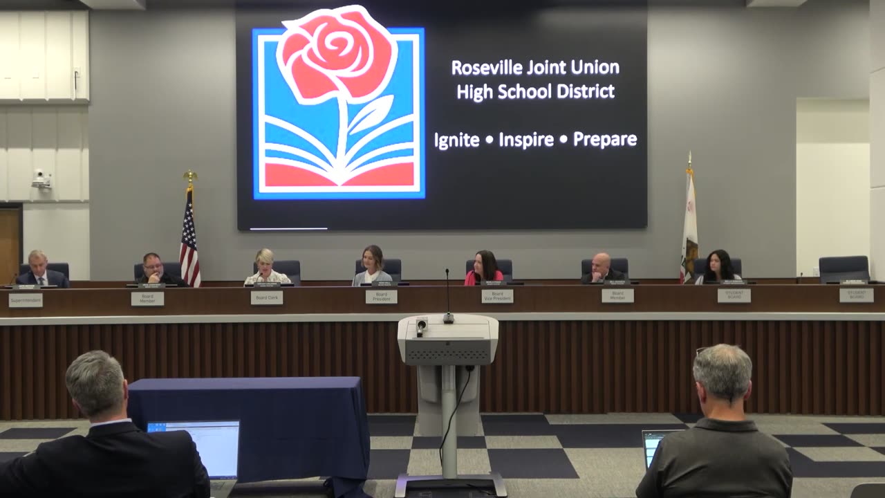 RJUHSD Board meeting 4-8-25 Trustee Coleman