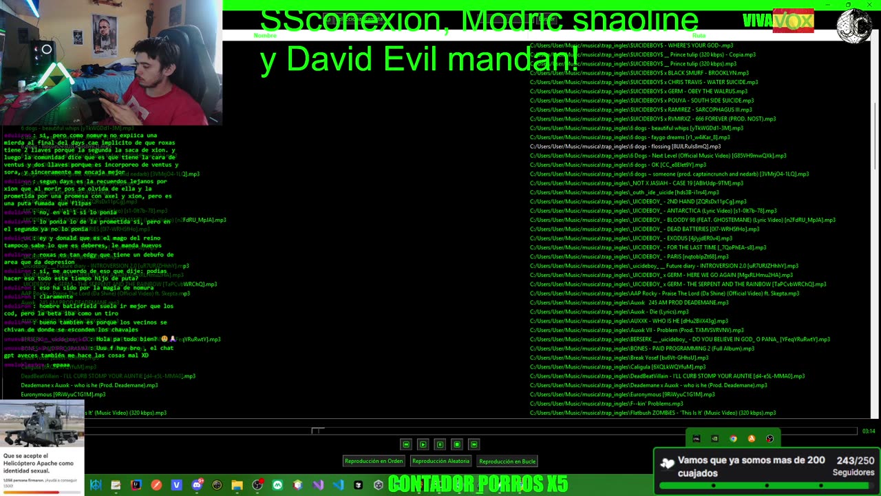 Bocata pollo ya! Vivan los macedonios!