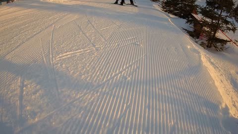 snowboarding