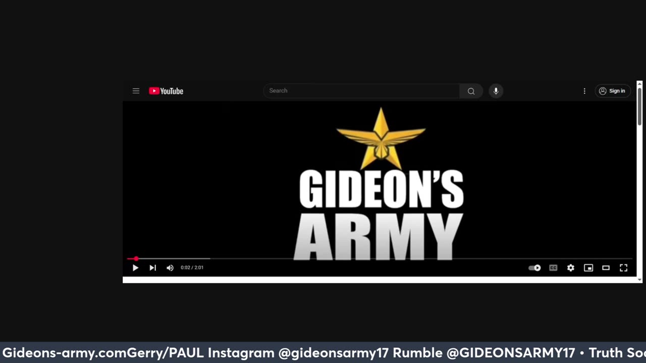 GIDEONS ARMY SUPER TUESDAY 8/19 @ 930 AM EST!!